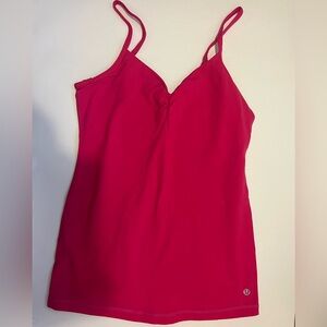 Lululemon Tank (vintage style and colorway) Size 6 Pink/Magenta